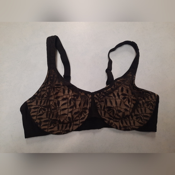 Olga Intimates & Sleepwear Olga 3559 Sheer Leaves Lace Minimizer